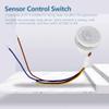 Akozon Mr HW06A LED Automatic Infrared Motion Sensor Control Switch, 1-40W, Compact Design Innovative with Auto Detection Function (MR-HW08F 45mm Long, 40mm Diameter) view 3