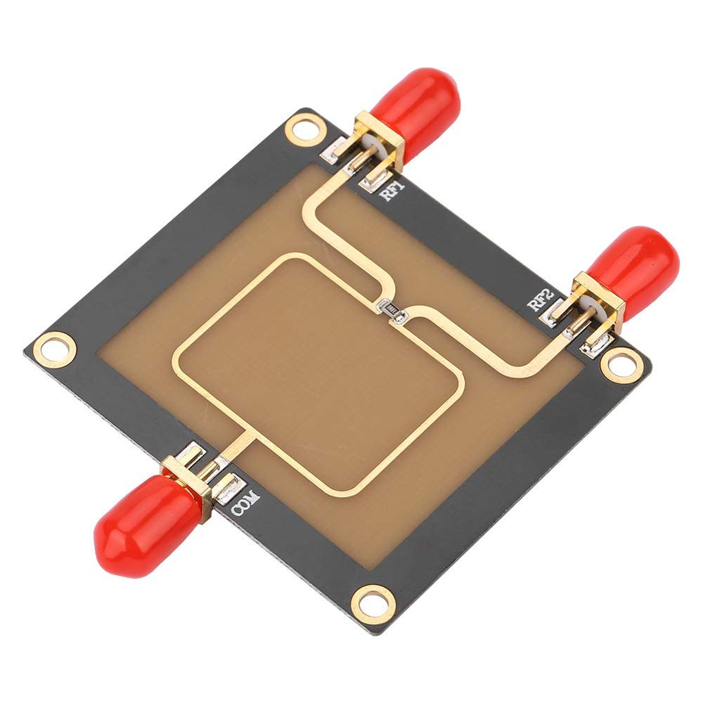 Akozon 2-Way RF Power Splitter Combiner, 100-2700M Frequency Range, Divider Combiner for Power, High Gain &