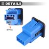 Motoforti Port Socket, for Honda Civic 2011, 39112-TR0-A01, Plastic Metal, Black, 1 Pcs view 4
