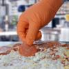 Xtreme Orange Nitrile Gloves with Diamond Texture, Powder Free, Industrial Grade, Size XX-Large, Case of 1000 Gloves view 4