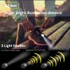 2 Pcs Rechargable Clip on Clog Headlights Lights Flashlights for Shoe,Waterproof Hands Free Flashlights with 3 Light Modes,Clip on Shoe Light Attachment Charm, Accessories for Camping,Cycling,Walking view 3