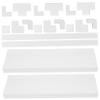 Veemoon 1set Household Cord Hider Kit Self-Adhesive Cable Concealer for Wall Mounted Tvs Wire Cover Paintable Design for Home view 1