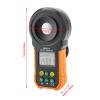 Garosa Peakmeter PM6612/PM6612L 200,000Lux Light Meter, High Digital Luxmeter for Fluorescent High Voltage Lamps (PM6612) view 2