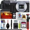 Canon PowerShot G7 X Mark III 4K Video Recording Digital Camera (Silver) + 64GB Memory Card + Shoulder Bag + Flex Tripod + Software Kit + Deluxe Cleaning Kit (Renewed) view 1