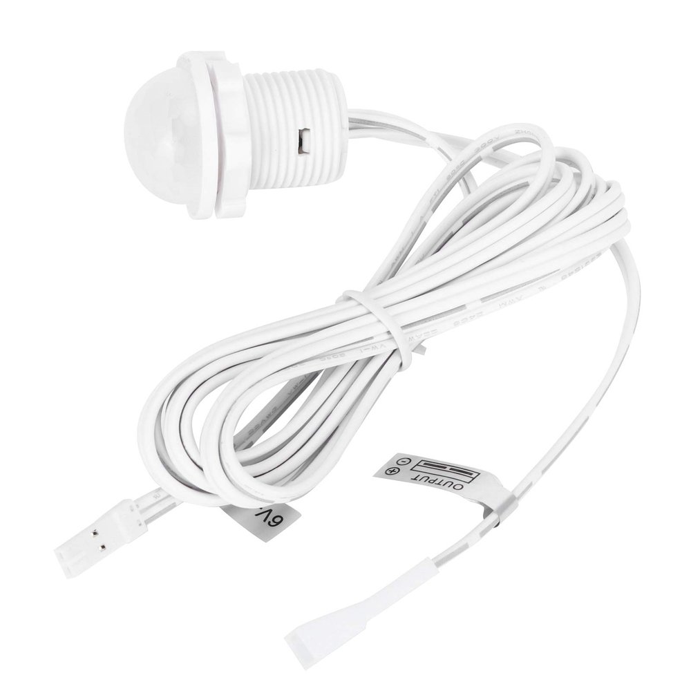 6V 12V 24V Motion Detector Switch, LED Light Control Switch with Motion Sensor for Soft Light Strip Wardrobe Cabinet