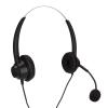 Commercial Headphones with Noise Cancelling Microphone, RJ9 Binaural Connector, Wired Phone Headset for Customer Service, Volume Adjustment Microphone, view 2