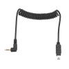 Camera Remote Control Shutter Release Cable Cord for D7200 D7000 2.5mm N3, with Stretchable Spiral Coil, for Applicable Model view 4