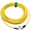 HangTon 12G 4K 60p SDI Coaxial Video Cable Male BNC to Right Angle Male BNC Canare LV-61S for Sony FS7 FX9 FX6 RED ARRI Camera Atomos Monitor 5M view 1