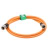 HangTon 12G 6G SDI Video Cable 4K 3840 4096 x 2160p for Steadicam Transvideo Starlite Alexa 35 LF Komodo Sony FX9 FX6 C500 Mark II Atomos Ninja V Camera Monitor 1M view 2