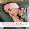 Perytong Sleep Headphones Wireless, Bluetooth Sports Headband Headphones with Ultra-Thin HD Stereo Speakers Perfect for Sleeping,Workout,Jogging,Yoga,Insomnia, Air Travel, Meditation (Bright Pink) view 4