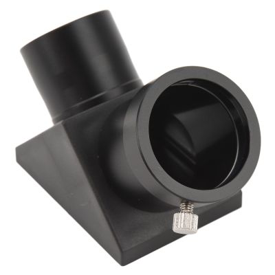 1.25 Inches 90 Degree Diagonal Mirror, Fully Coated Lens, Metal Plastic Construction, for Refractor Telescopes