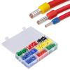 2000PcsSet Wire Ferrules Wire Ferrules Kit, Crimp Connector Kit Copper PVC Insulated Crimp Connector Wires Terminal view 3