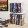 STORi Stackable Clear CD & DVD Organizer Bundle, with Rubber Feet, Made in USA view 3