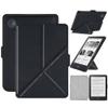 AJUSIBZR Smart Cover Compatible with Kobo Clara Colour EReader Case TPU Shell Magnetic Cloused Auto Sleep N367 Flip Protective Skin(Dark Green) view 4