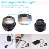RAHAN Headlights Shoes 2pcs, Shoes Lights for Kids Adults, 3 Light Modes, Waterproof Flashlights Attachment for Camping, Dog, Walking, Hiking view 4