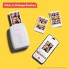 Fujifilm Instax Mini Link 3 Smartphone Printer - Sage Green view 3