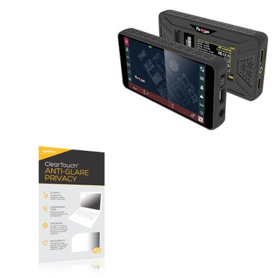 BoxWave Screen Protector Compatible with Portkeys PT5 II Touchscreen Camera Field Monitor (5 in) - ClearTouch Anti-Glare Privacy (2-Pack), Privacy Screen Protector Flexible Film Anti-Glare