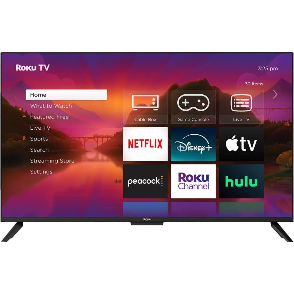 Roku 43" Select Series 4K HDR Smart TV with TV Apps, Wi-Fi, Built-in Streaming - 43R4A4