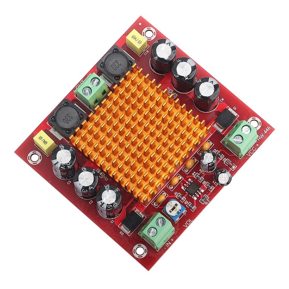 150W Single Channel Digital Amplifier Board Power Amp Module, TDA3116D2 Mono Chip, MultiProtect, Dc Detection, Sound, 12-26V