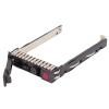 Vikye Hard Drive Tray with 2.5 Inch SAS Interface, Material Metal, Silver Black HDD Tray, Compatible with DL380 DL388 DL560 DL160 DL320E DL360E DL360P SL250S DL385P view 1