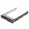Vikye Hard Drive Tray with 2.5 Inch SAS Interface, Material Metal, Silver Black HDD Tray, Compatible with DL380 DL388 DL560 DL160 DL320E DL360E DL360P SL250S DL385P view 2
