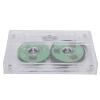 Fabater Blank Audio Cassette, Reel to Reel, Empty Cassette, Normal Bias, Transparent Box, Compact, 50 Minutes for Music Recording (Green) view 1