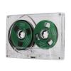 Fabater Blank Audio Cassette, Reel to Reel, Empty Cassette, Normal Bias, Transparent Box, Compact, 50 Minutes for Music Recording (Green) view 3