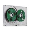 Fabater Blank Audio Cassette, Reel to Reel, Empty Cassette, Normal Bias, Transparent Box, Compact, 50 Minutes for Music Recording (Green) view 4