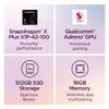 Lenovo IdeaPad 5X 2-in-1 Copilot+ Extra-Long Battery Life 14" WUXGA FHD+ OLED Touch Display 16GB Memory 512GB Storage Snapdragon X Plus 8-core Processor Windows 11 Home, Pen Included, Luna Gray view 2