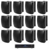 Audiosavings Bundle: (1) JBL VMA1120 Commercial/Restaurant 120W 70v Bluetooth Mixer/Amplifier, 5 Inputs Bundle with (12) Rockville WET-5B 70V 5.25" IPX55 Commercial Wall Speaker (11 Items) view 1