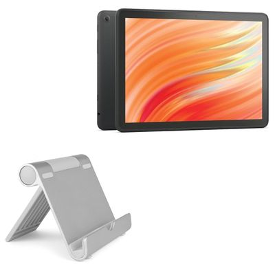 BoxWave Stand and Mount Compatible with Amazon Fire HD 10 (2023) B0BL5PYD69 - VersaView Aluminum Stand, Portable, Multi Angle Viewing Sturdy