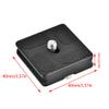 Quick Release Plate with 1/4inch Screw Mount 40/50/60/70/100mm Aluminum Alloy Quick Release Clamp Mount Adapter or Tripod Mount Ball Head DSLR Camera Compatible (PU40) view 2
