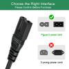 FITE ON 5ft AC in Power Cord Outlet Socket Plug Cable Lead Compatible with Philips AZ1030 AZ1030/01 AZ1030/16 AZ1030/17 CD Radio Cassette Tape Boombox Portable Stereo Recorder view 2