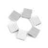 12pcs Small Aluminum Heatsink Heatsink, Aluminum Cooling Kit with Adhesive Glue on Back 14x14x6mm view 4