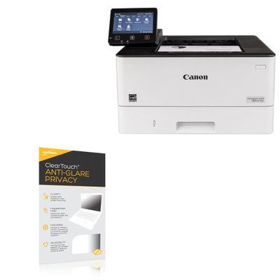 BoxWave Screen Protector Compatible with Canon imageCLASS LBP247dw Printer Display - ClearTouch Anti-Glare Privacy (2-Pack), Privacy Screen Protector Flexible Film Anti-Glare