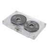 Fabater Blank Audio Cassette, Reel to Reel, Empty Cassette, Normal Bias, Transparent Box, Compact, 50 Minutes for Music Recording (Black) view 2