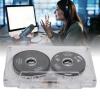 Fabater Blank Audio Cassette, Reel to Reel, Empty Cassette, Normal Bias, Transparent Box, Compact, 50 Minutes for Music Recording (Black) view 3