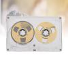 Fabater Blank Audio Cassette, Reel to Reel, Empty Cassette, Normal Bias, Transparent Box, Compact, 50 Minutes for Music Recording (Gold) view 4