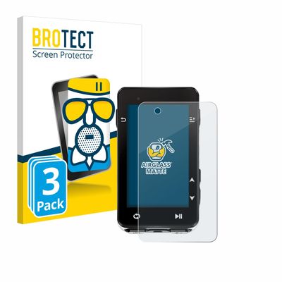 brotect Anti-Glare Glass Screen Protector Matte Compatible with igpsport igs630s (3 Pack) - Anti-Scratch 9H Protection Film