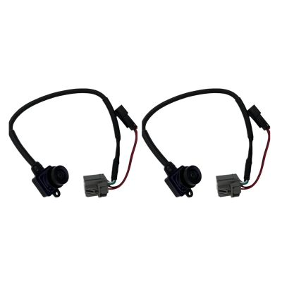 2pcs Car Rear View Camera Parking Reversing Camera 56054858S Compatible For Fiat