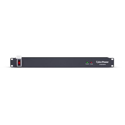 CyberPower CPS815RMS Surge Protector, 125V/15A, 1800 Joules, 8 Outlets, 6ft Power Cord, 1U Rackmount, UL Listed