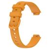 Nacorulu Compatible with Fitbit Inspire 3 Bands for Women Men, Soft Silicone Replacement Band for Fitbit Inspire 3 Smartwatch. (Large(6.1"-9.1"), Yellow) view 3