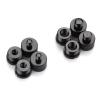 Metal Microphone Stand Screw Thread Adapter 8PCS, 5/8 to 3/8 and 3/8 to 5/8, 5/8 to 1/4 and 1/4 to 5/8 Screw Thread Adapter Mic Thread Adapter Set view 1
