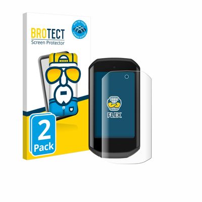 brotect 3D Curved Screen Protector Compatible with Garmin Edge 1050 (2 Pack) - Full Screen Coverage