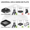 ULANZI UKA02 F38 Quick Release Plate, Tripod Quick Release Camera Mount Adapter System Suitable for F38 / Arca Swiss/UKAOnly Base view 3