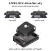 ULANZI UKA02 F38 Quick Release Plate, Tripod Quick Release Camera Mount Adapter System Suitable for F38 / Arca Swiss/UKAOnly Base view 4