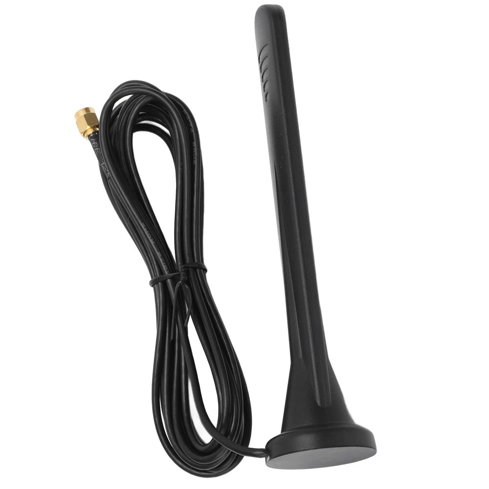Antenna 12DBI Antenna, 12DBI 5G RG174 Red Copper Wire Core ABS Material Integrated Housing Suction Cup Antennas for Robots