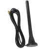 Antenna 12DBI Antenna, 12DBI 5G RG174 Red Copper Wire Core ABS Material Integrated Housing Suction Cup Antennas for Robots view 1