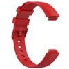 Nacorulu Compatible with Fitbit Inspire 3 Bands for Women Men, Soft Silicone Replacement Band for Fitbit Inspire 3 Smartwatch. (Small(5.5"-8.1"), Red) view 4