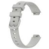 Nacorulu Compatible with Fitbit Inspire 3 Bands for Women Men, Soft Silicone Replacement Band for Fitbit Inspire 3 Smartwatch. (Small(5.5"-8.1"), Gray) view 3